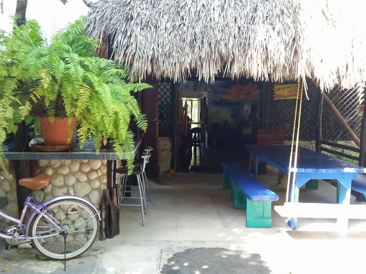 Хостел Rancho Tranquilo Тулум Экстерьер фото