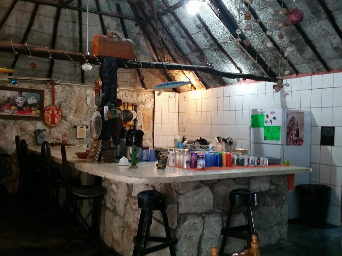 Хостел Rancho Tranquilo Тулум Экстерьер фото