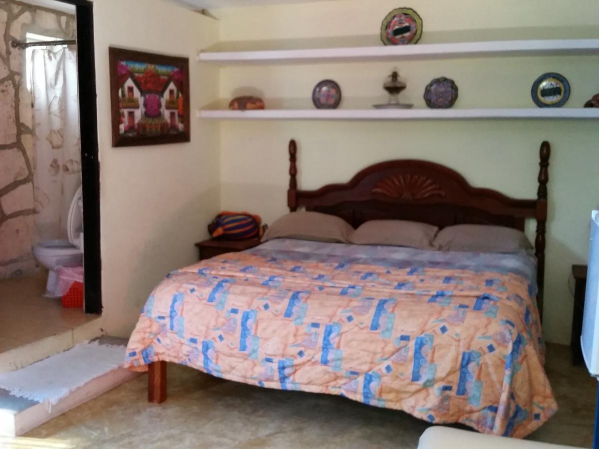 Хостел Rancho Tranquilo Тулум Экстерьер фото